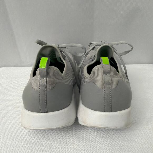 OOFOS OOmg Sport LS Comfort Recovery Mens Size 11 Gray White Lace Up Shoes